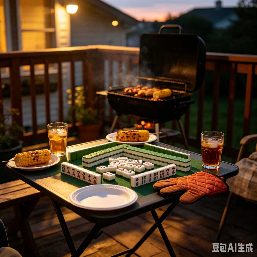 vacation mahjong set