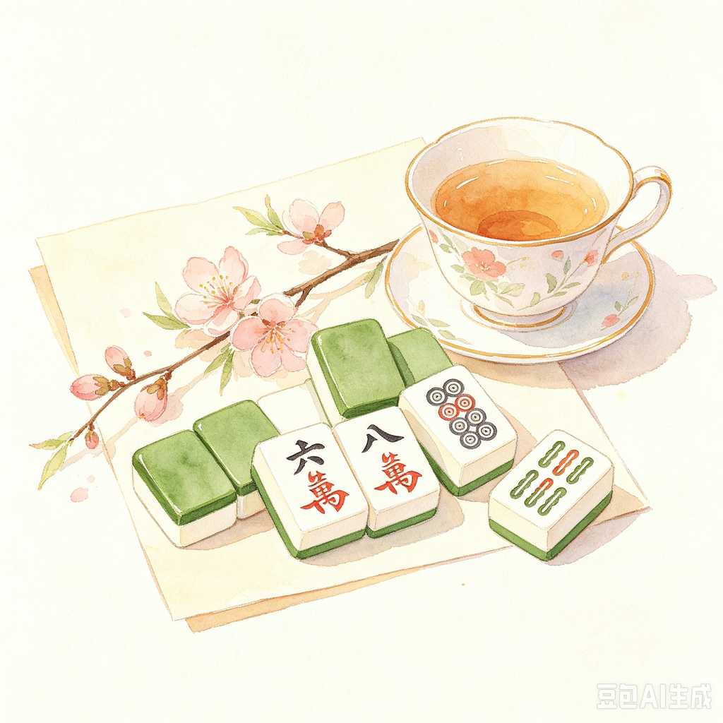 exquisite mahjong set for collection