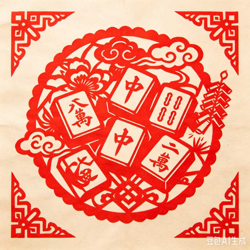 custom logo printed mahjong tiles