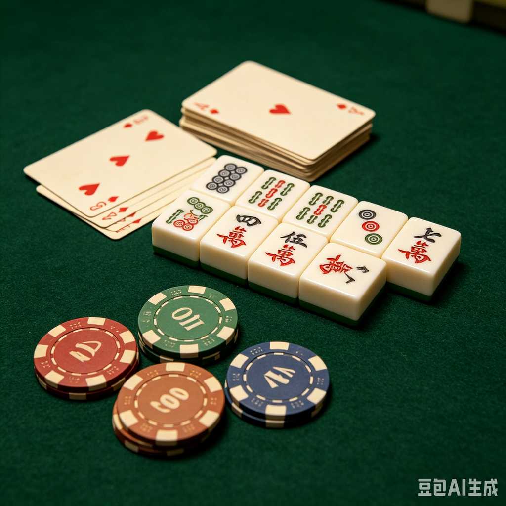 modern oriental mahjong set